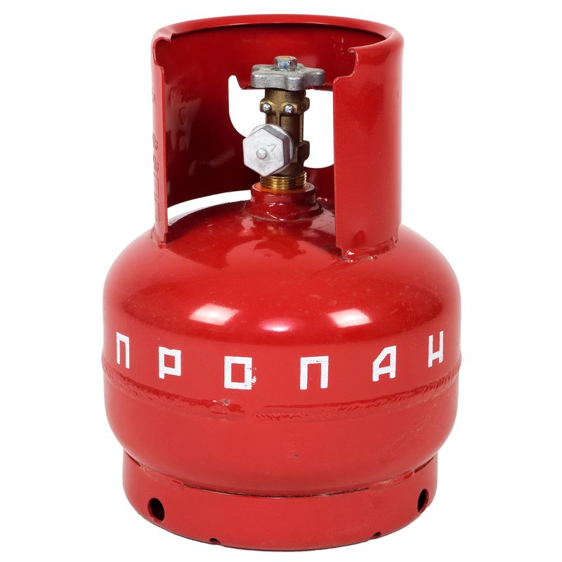 Баллон газовый бытовой 4-5-2-В 5 л Н374.00.00-05 с ВБ-2